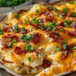 Loaded Potato Ranch Chicken Casserole