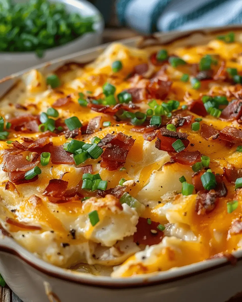 Loaded Potato Ranch Chicken Casserole: Easy Comfort Food Delight
