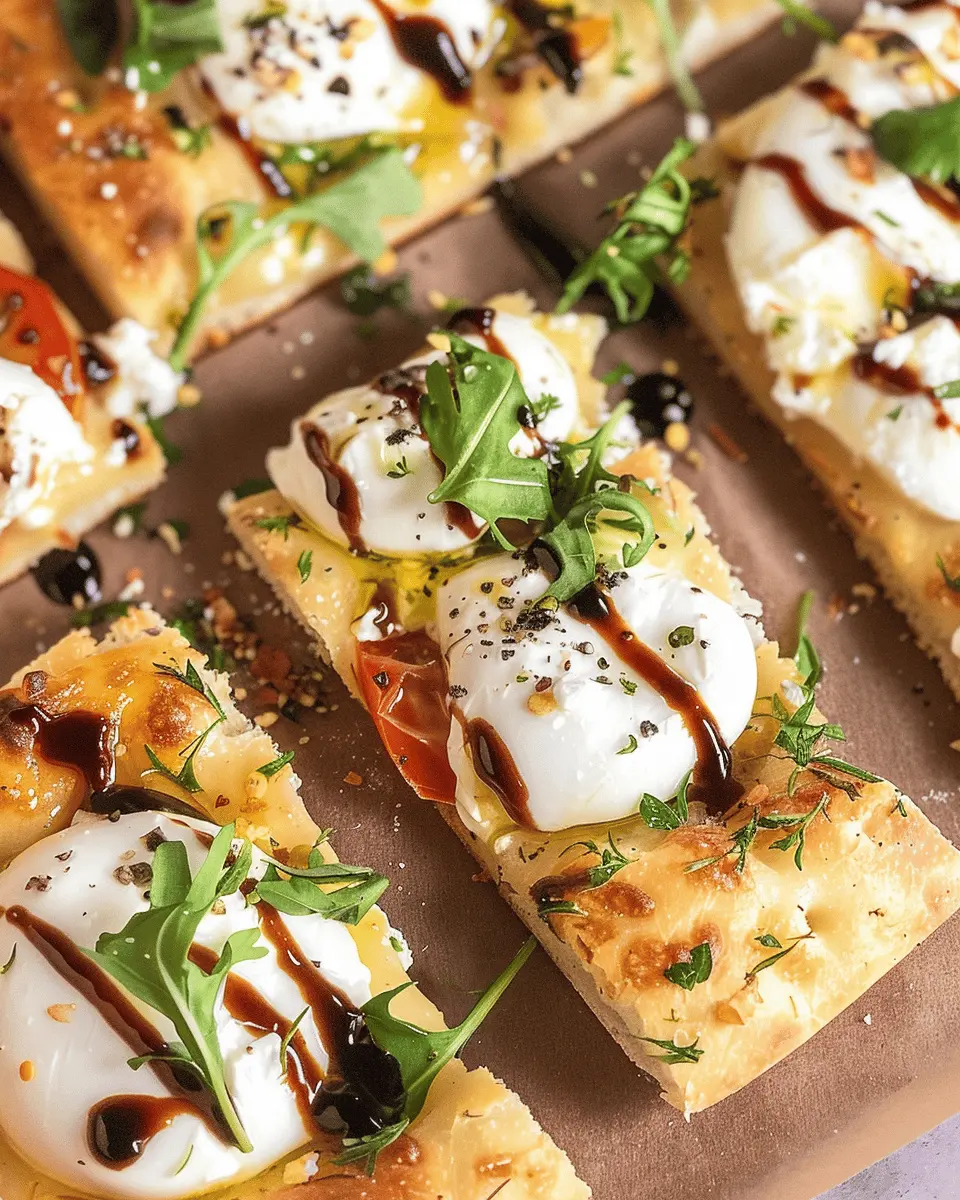 Air Fryer Trader Joe’s Burrata Focaccia: Easy Homemade Indulgence