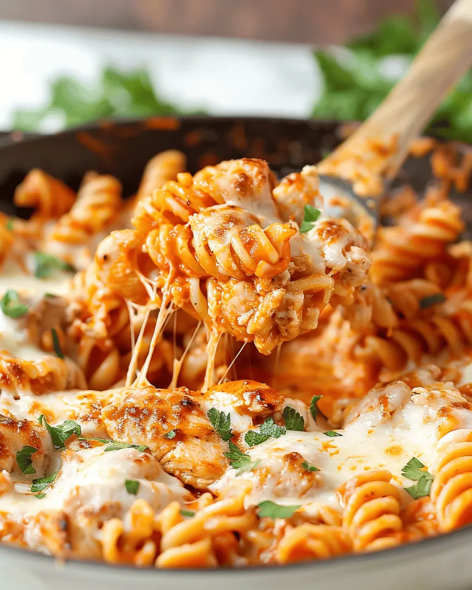 Chicken Parmesan Pasta Skillet: Easy Comfort Food Delight