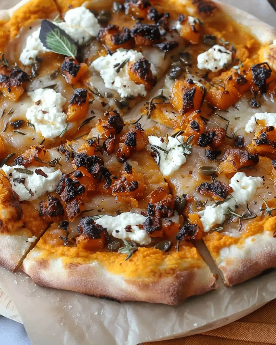 Air Fryer Savory Pumpkin Ricotta Pizza: Easy Homemade Delight