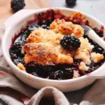 Old Fashioned Blackberry Cobbler