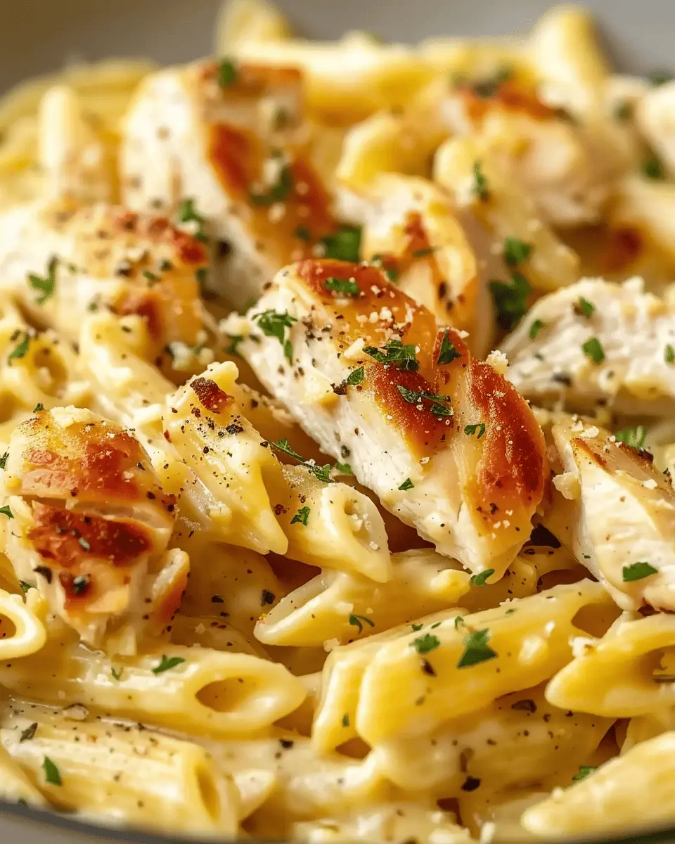 Garlic Parmesan Chicken Pasta: Easy Comfort Food Delight