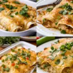 Low Carb Keto White Chicken Enchiladas