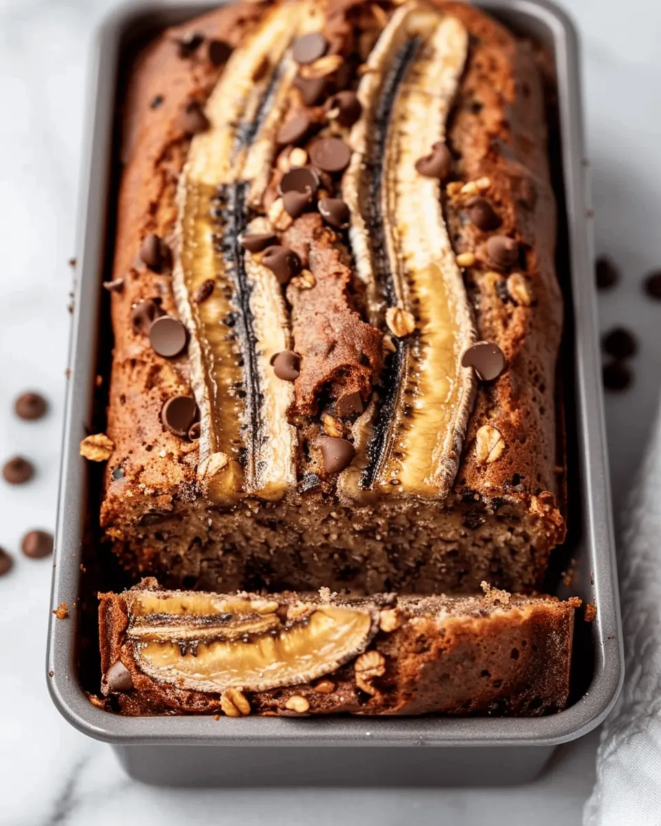 Best Ever Healthy Banana Bread Recipe with Turkey Bacon Twist
