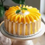 Mango Charlotte Cake