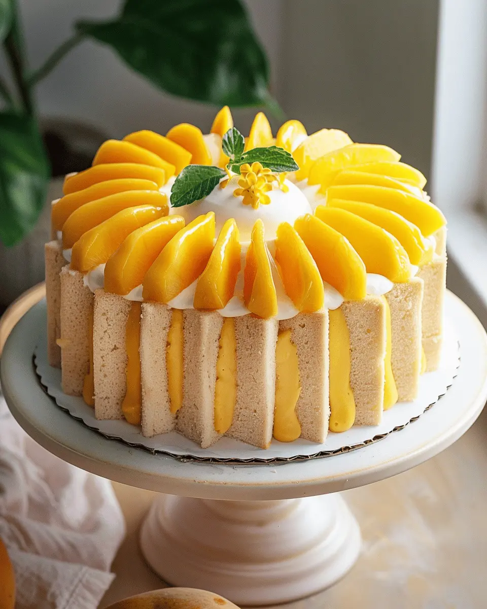 Mango Charlotte Cake: An Indulgent Treat for Home Bakers