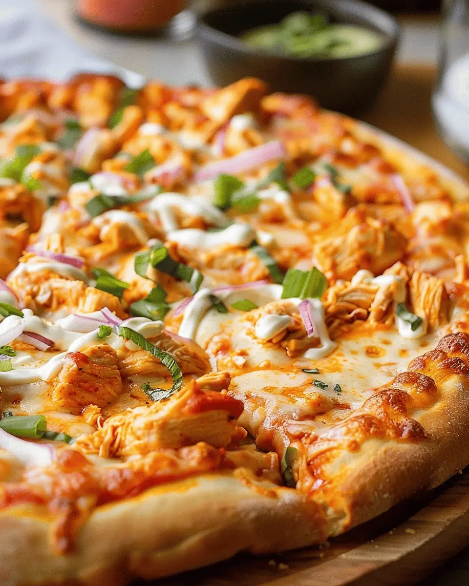 Buffalo Chicken Pizza: The Best Homemade Comfort Food Delight
