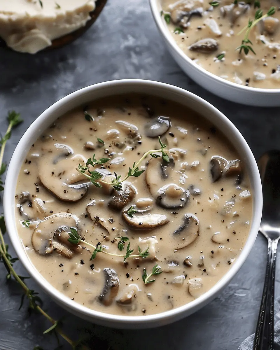 Cream of Mushroom Soup: The Best Turkey Bacon Delight