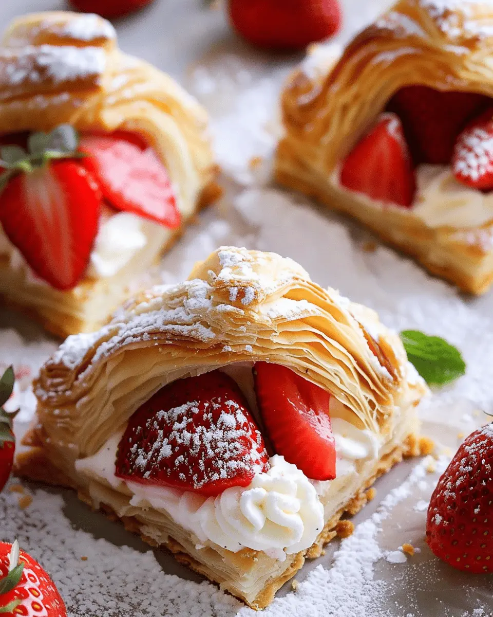 Strawberries and Cream Puff Pastries: The Best Indulgent Treats