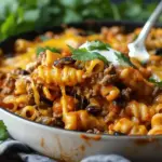 Beef Enchilada Pasta One-Pan Meal