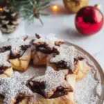 Nutella Puff Pastry Star Wreath