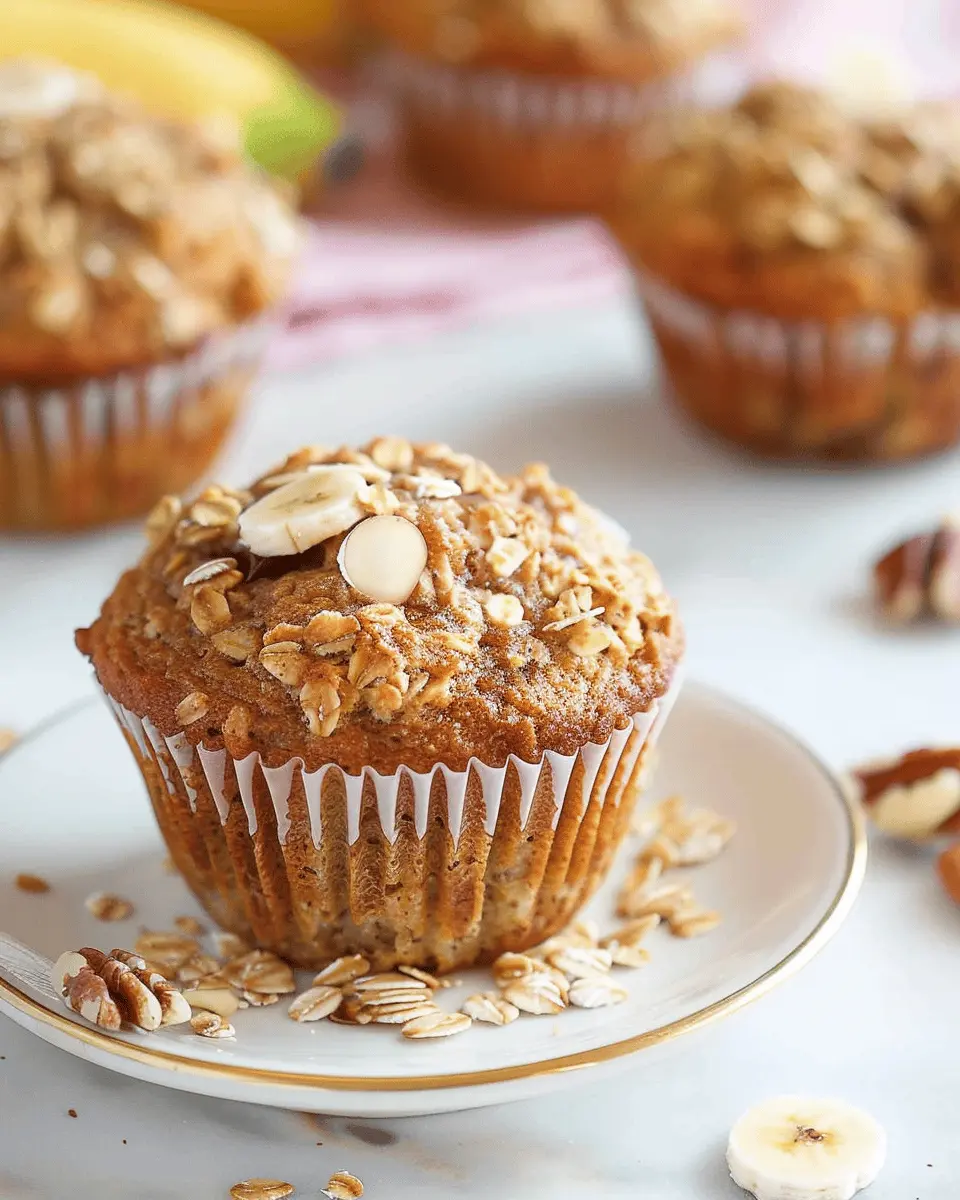 Healthy Banana Oatmeal Muffins: Deliciously Easy and Nutritious
