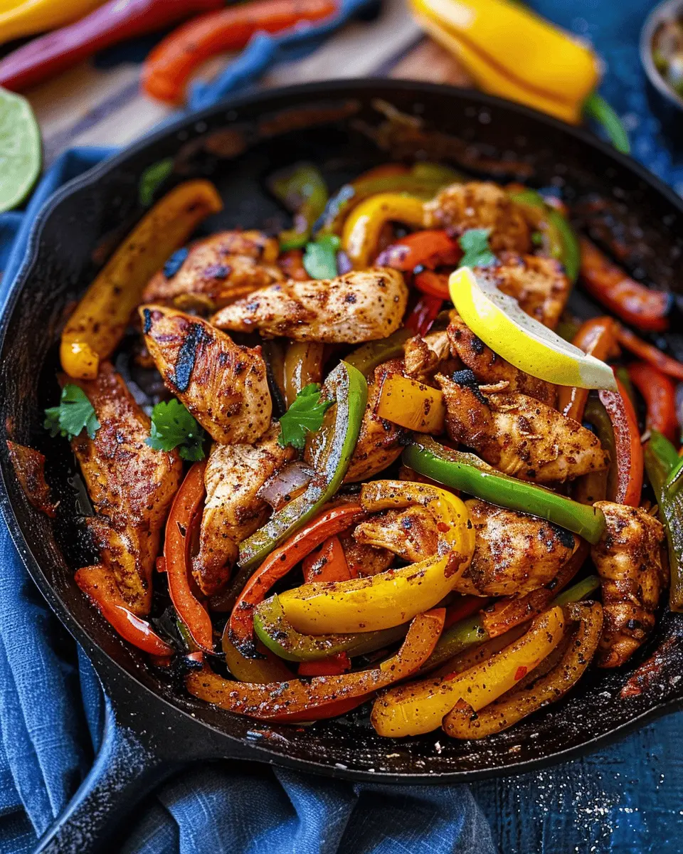 Chicken Fajitas Recipe: Easy, Flavorful, and Family-Friendly Meals