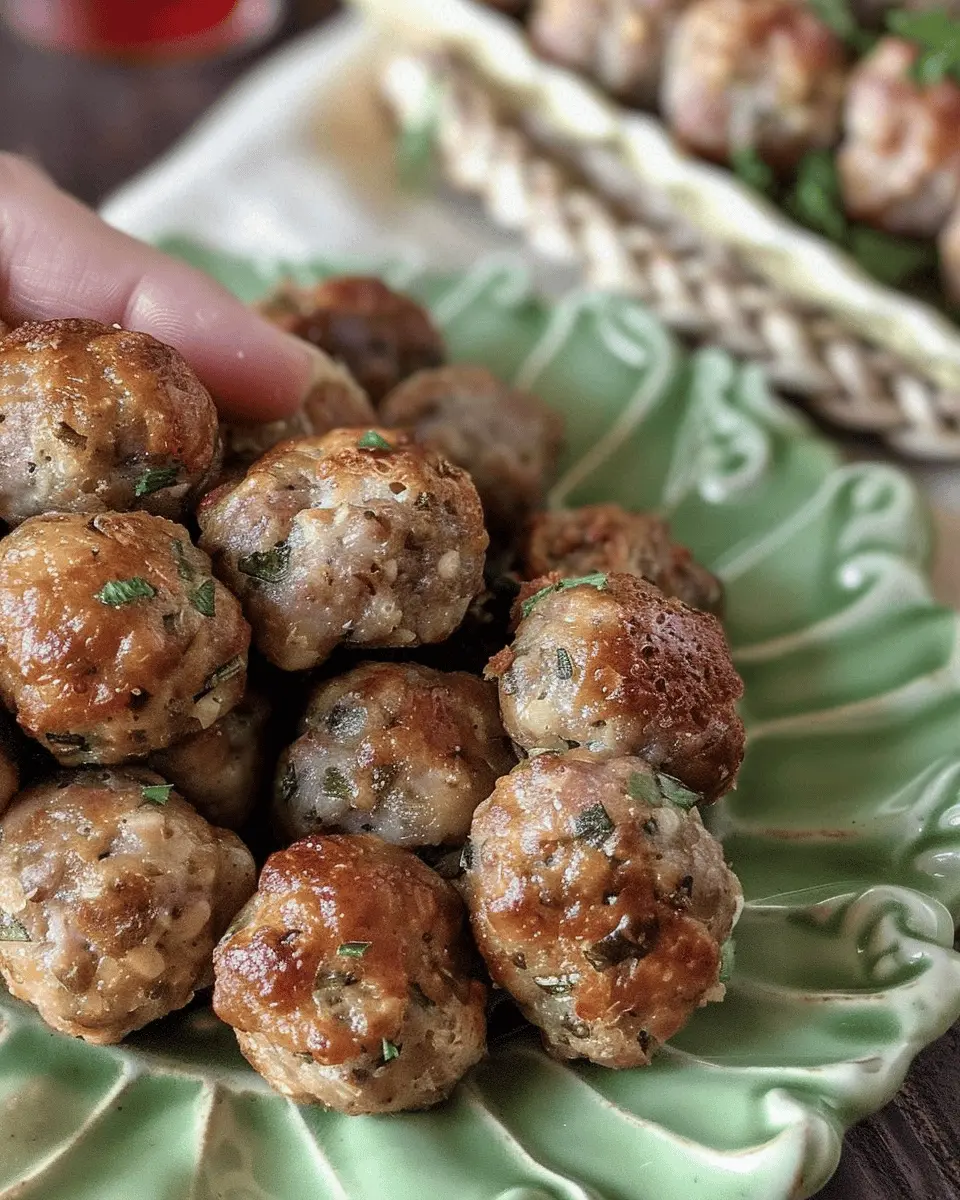 Bisquick Sausage Balls with Turkey Bacon: Easy and Delicious Treat
