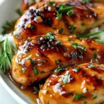 Honey Garlic Chicken Breasts