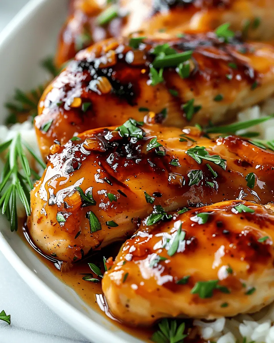 Honey Garlic Chicken Breasts: Juicy Recipe for Homemade Delight