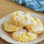 Air Fryer Lemon Cake Mix Cookies