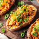 Easy Mexican Stuffed Baked Potatoes
