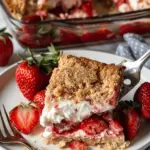 Strawberry Cheesecake Dump Cake