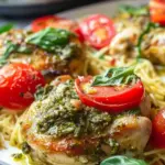 Instant Pot Cashew Basil Pesto Chicken