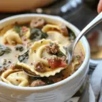 Italian Sausage Tortellini Soup