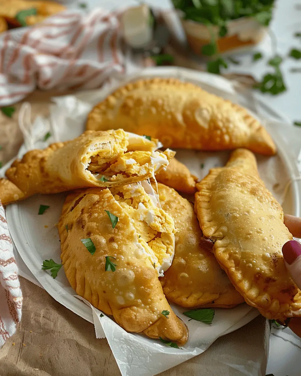 Egg Breakfast Empanadas: Easy Recipes with Turkey Bacon and Chicken Ham