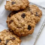 Oatmeal and Raisin Gooey Cookies