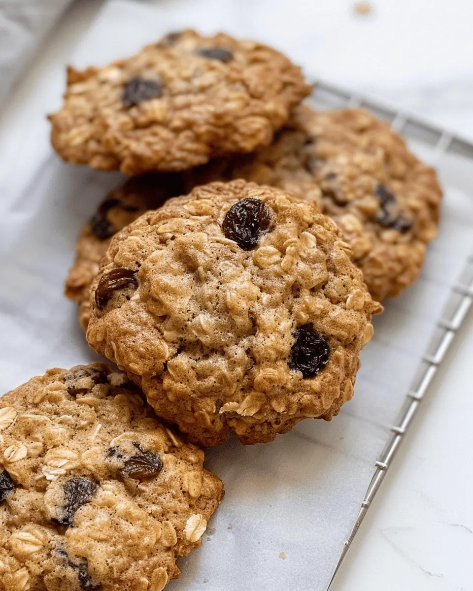 Oatmeal and Raisin Gooey Cookies: The Best Comfort Treat Recipe