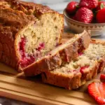 Air Fryer Strawberry Quick Bread