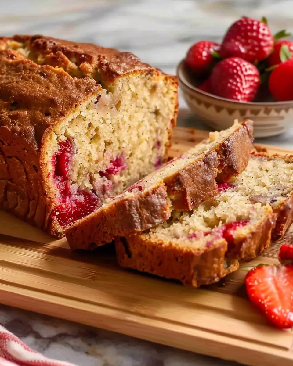 Air Fryer Strawberry Quick Bread: Easy Recipe for Food Lovers