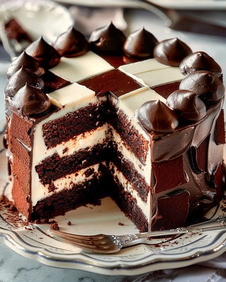 Checkerboard Cake: Easy Recipe for a Stunning Homemade Dessert