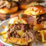 Crockpot Mississippi Pot Roast Sliders