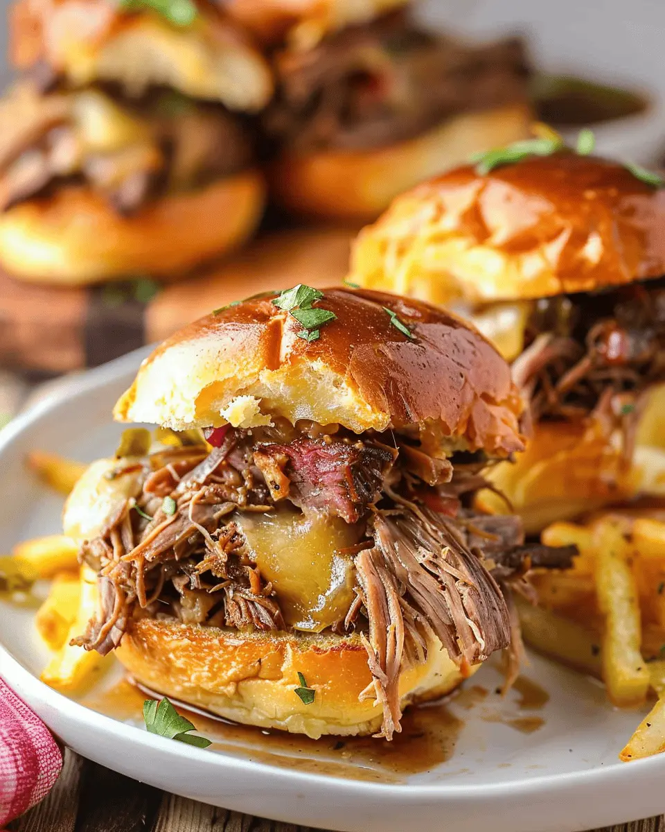 Crockpot Mississippi Pot Roast Sliders: Juicy Comfort on a Bun