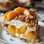 Peach Cobbler Cheesecake Fusion