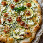 Zucchini & Herbed Ricotta Flatbread