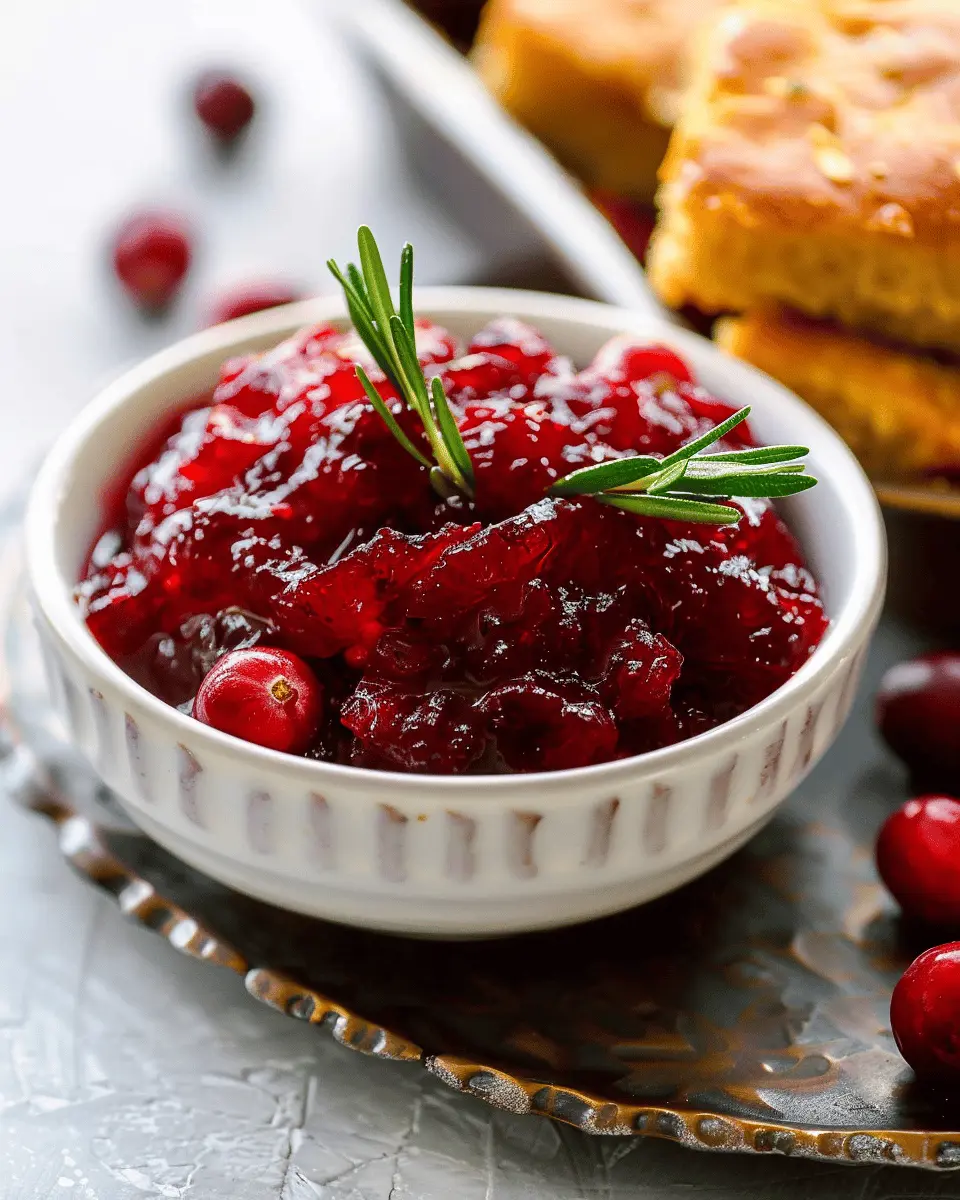 5-Ingredient Cranberry Sauce Recipe for a Festive Twist