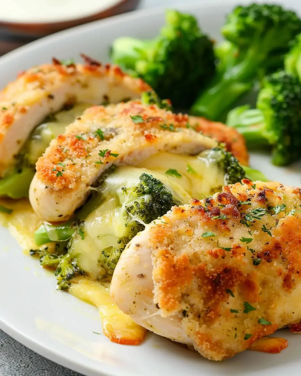Air Fryer Frozen Stuffed Chicken Breast: Easy Broccoli Cheese Delight