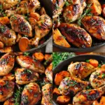Maple-Glazed Chicken with Sweet Potatoes