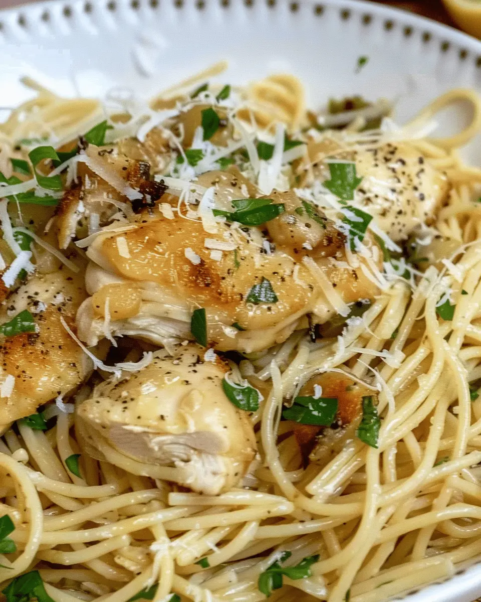 Chicken Piccata Pasta: A Quick and Zesty Weeknight Delight