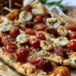 Be My Valentine Pizza Skewers