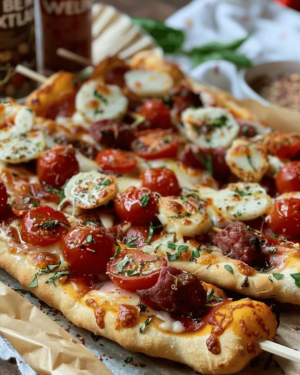 Be My Valentine Pizza Skewers: Easy, Delicious Treats for Two