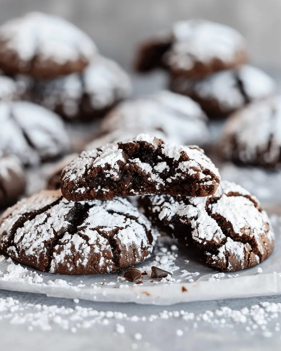 The Best Chocolate Crinkle Cookies Recipe That’s Simply Irresistible