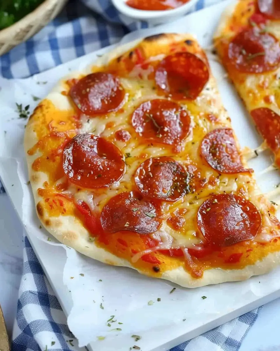 Air Fryer Pepperoni Naan Pizza: Easy Weeknight Delight