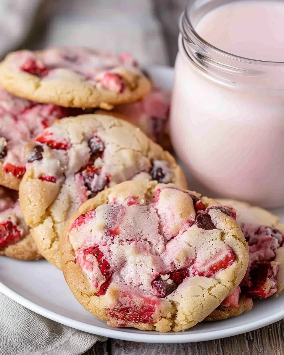 Air Fryer Strawberry Cake Mix Cookies: Easy and Delicious Treats
