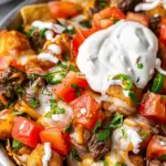 Air Fryer Beef Totchos