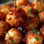 Fried Goat Cheese Balls with Spicy Honey Recipe