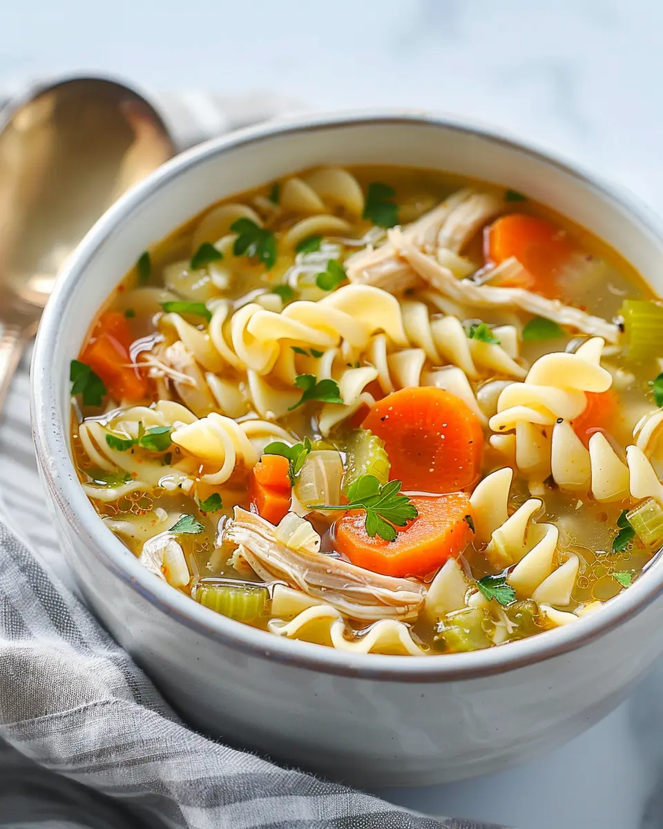 Copycat Instant Pot Panera Bread Chicken Noodle Soup Made Easy