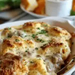 Biscuits and Gravy Casserole