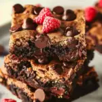Air Fryer Chocolate Chip Cookie Brownies